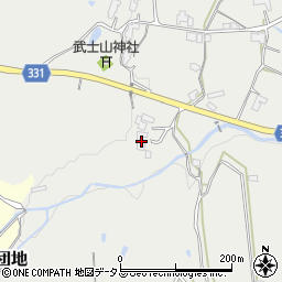 広島県東広島市西条町田口182周辺の地図