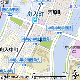 神崎会館周辺の地図