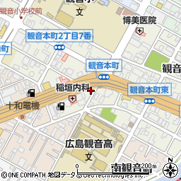 広島西警察署観音町交番周辺の地図