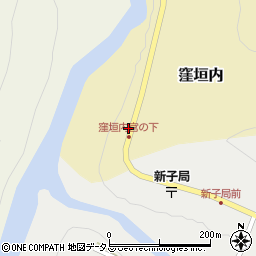 奈良県吉野郡吉野町窪垣内14周辺の地図
