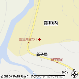 奈良県吉野郡吉野町窪垣内46周辺の地図