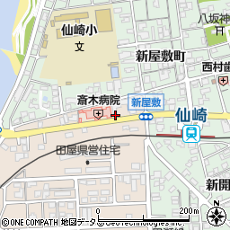 山口県長門市東深川田屋130周辺の地図