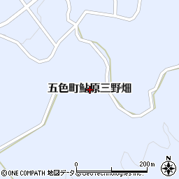 兵庫県洲本市五色町鮎原三野畑周辺の地図