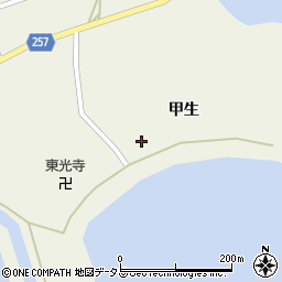香川県丸亀市本島町甲生175周辺の地図