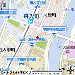 広島県広島市中区河原町15-21周辺の地図
