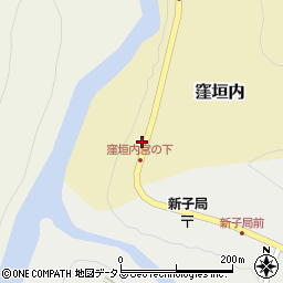 奈良県吉野郡吉野町窪垣内17周辺の地図