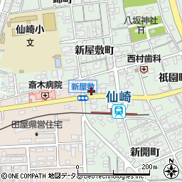 山口県長門市仙崎新屋敷町4212-1周辺の地図