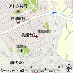 熊取団地駐車場【1～2号棟付近】(0115)周辺の地図