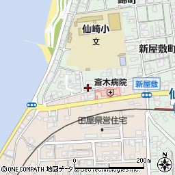 山口県長門市仙崎新屋敷町1215周辺の地図