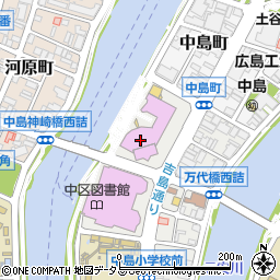 広島文化学園ＨＢＧホール（広島市文化交流会館ホール）周辺の地図