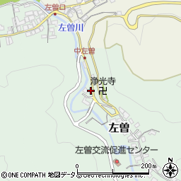 奈良県吉野郡吉野町左曽885周辺の地図