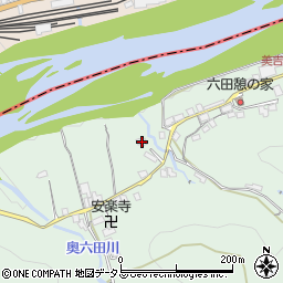 奈良県吉野郡吉野町六田977-2周辺の地図