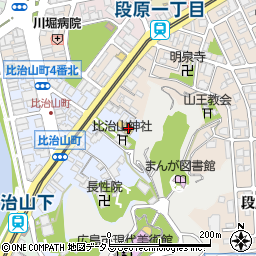広島県広島市南区比治山町5-10周辺の地図