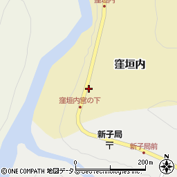 奈良県吉野郡吉野町窪垣内47周辺の地図