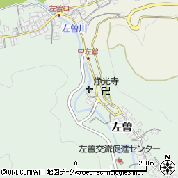 奈良県吉野郡吉野町左曽883周辺の地図