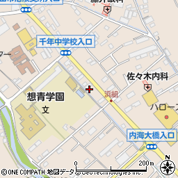 山信興産株式会社周辺の地図