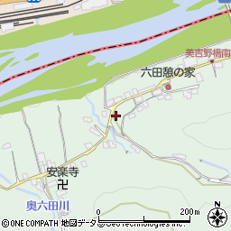 奈良県吉野郡吉野町六田1193周辺の地図