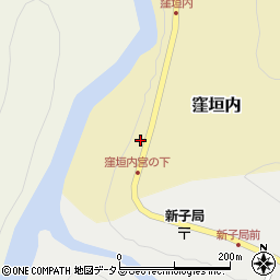 奈良県吉野郡吉野町窪垣内20周辺の地図