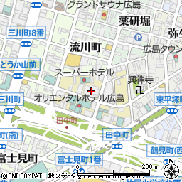 モラドール　田中町店周辺の地図