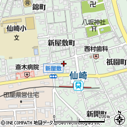 山口県長門市仙崎新屋敷町4221周辺の地図