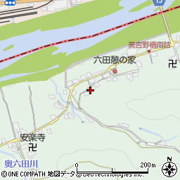 奈良県吉野郡吉野町六田1197周辺の地図
