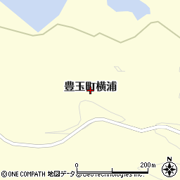 長崎県対馬市豊玉町横浦周辺の地図