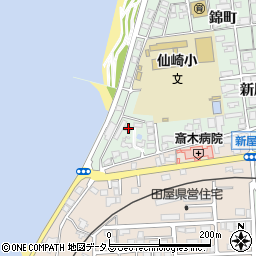 山口県長門市仙崎新屋敷町1220周辺の地図