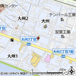 広島市立　大州保育園周辺の地図