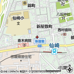 山口県長門市仙崎新屋敷町1199周辺の地図