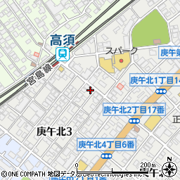高須犬猫病院周辺の地図