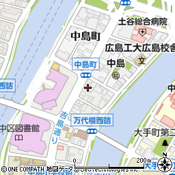 広島製菓専門学校周辺の地図