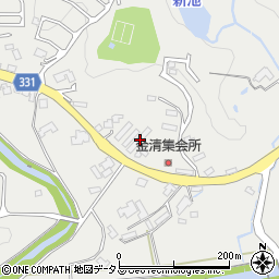 広島県東広島市西条町田口2081周辺の地図