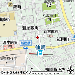 山口県長門市仙崎新屋敷町1109周辺の地図