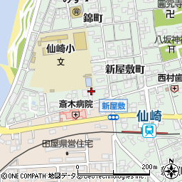 山口県長門市仙崎新屋敷町1202周辺の地図