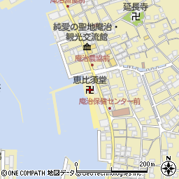 恵比須堂周辺の地図