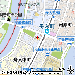 コタン舟入店周辺の地図