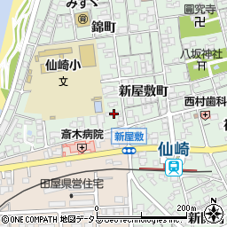 山口県長門市仙崎新屋敷町1197周辺の地図