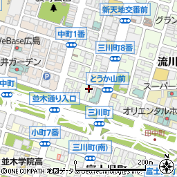 正弁丹吾　事務所周辺の地図