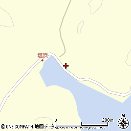 〒817-1223 長崎県対馬市豊玉町横浦の地図