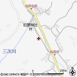 広島県三原市本郷町南方1700周辺の地図