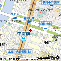 ニューインディア保険会社・広島支店周辺の地図