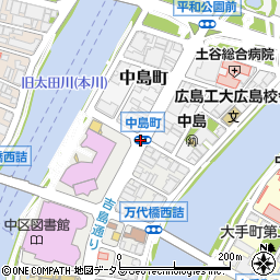 中島町周辺の地図