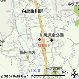 広島県尾道市向島町6147周辺の地図
