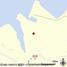 長崎県対馬市豊玉町横浦301周辺の地図