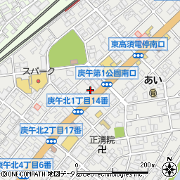 フジ地中情報株式会社　広島支店周辺の地図