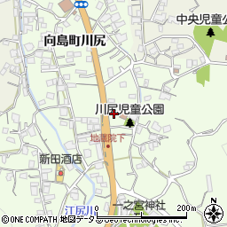 広島県尾道市向島町6162-1周辺の地図