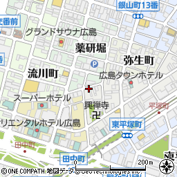 リパーク広島西平塚町第１０駐車場周辺の地図