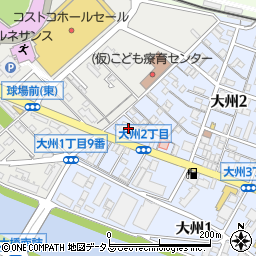 サンセルモ　広島支社大州通り会館周辺の地図