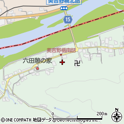 奈良県吉野郡吉野町六田1246周辺の地図