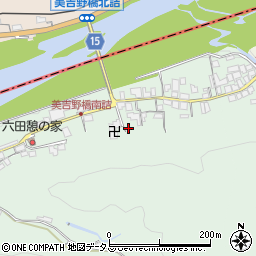 奈良県吉野郡吉野町六田1282周辺の地図